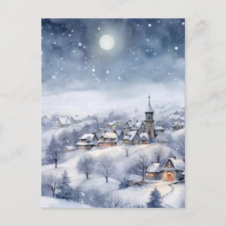 Cartão Postal de Natal Winter Wonderland Vykort