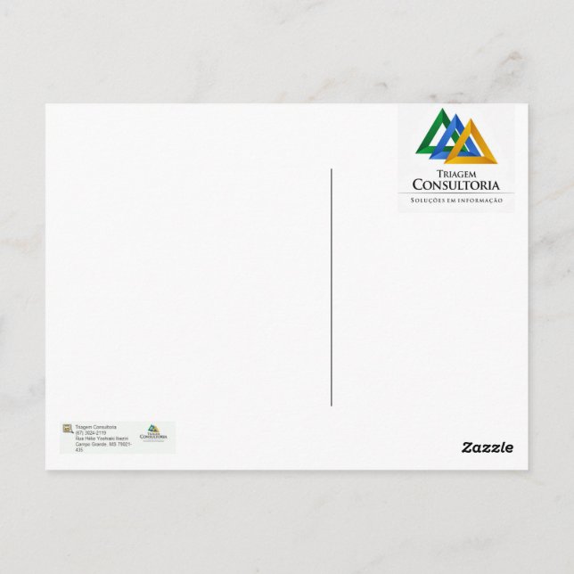 Cartão Postal deus da Biblioteconomia Vykort (Baksida)