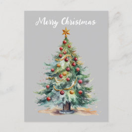 Cartão Postal Feliz Natal árvore de Natal Vykort