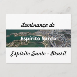 Cartão postal lembrança de Espírito Santo Vykort