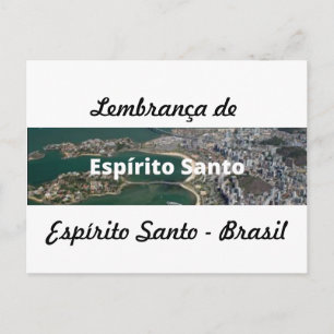 Cartão postal lembrança de Espírito Santo Vykort