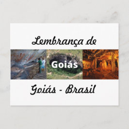 Cartão postal lembrança de Goiás Vykort