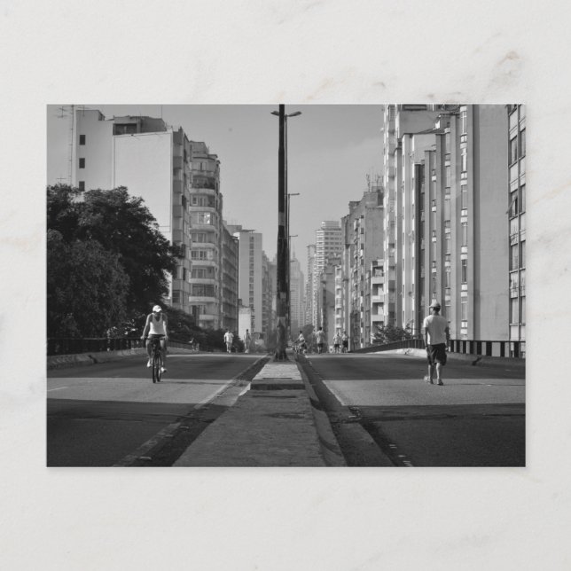 Cartão Postal - Minhocão (São Paulo, Brasilien)|Nº Vykort (Framsida)