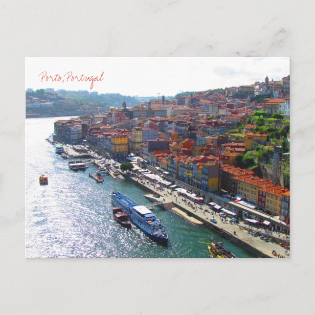 Cartão Postal "Porto, Portugal" Vykort (Framsida)