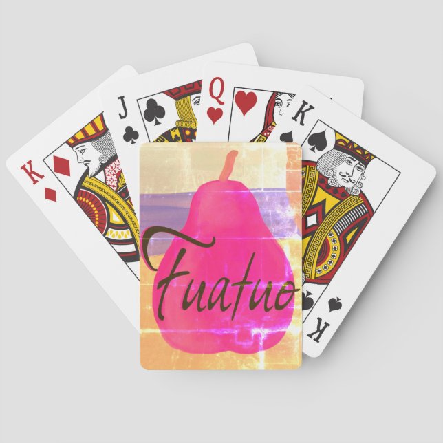 Cartas de Fuatuo. Casinokort (Baksidan)