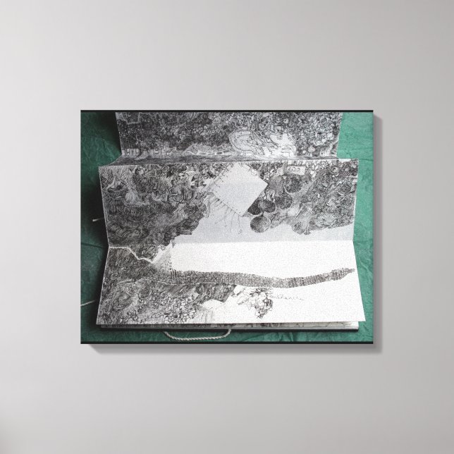 Carte Blanche pour 1 Stylo en bout de Course C Canvastryck (Framsida)