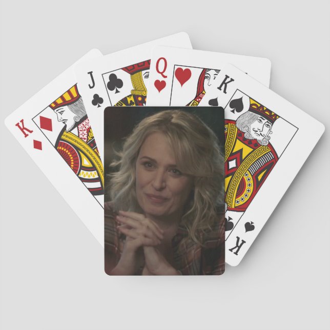 Carte da poker Mary Winchester  Casinokort (Baksidan)