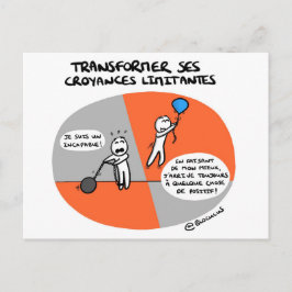 Carte de coaching "Croyances aidantes" Vykort