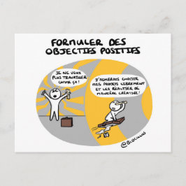 Carte de coaching "Objectifs positifs" Vykort