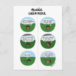 Carte de coaching "Pensée créatrice" Vykort