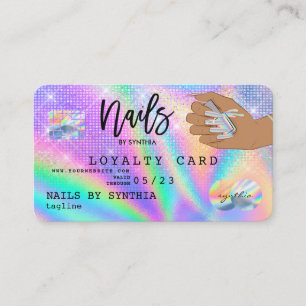 Carte de crédit Holos Nagel Tech Visitkort