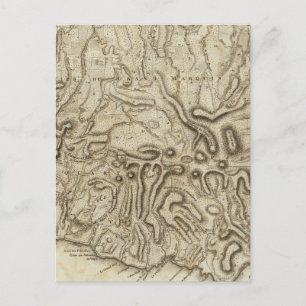 Carte de l'Isle de la Grenade Vykort
