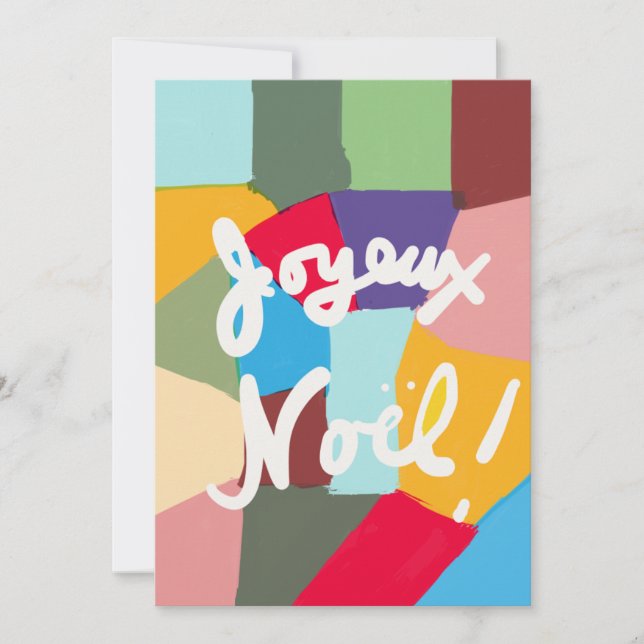 Carte de Noël au stil contemporain de Bebejabets (Framsida)