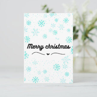 carte de noël tack kort