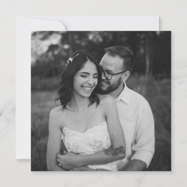 Carte de remerciement Apostrophe Julkort (Framsida)