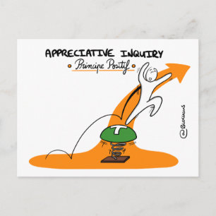 Carte de Tränar "AI - Principe Positif" Vykort