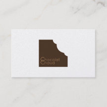 Carte de visite chocolaterie