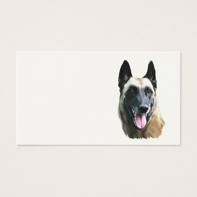 carte de visite malinois visitkort (Framsidan)