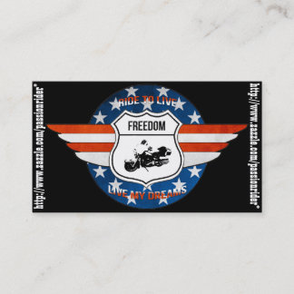 Carte de visite PassionRider Visitkort