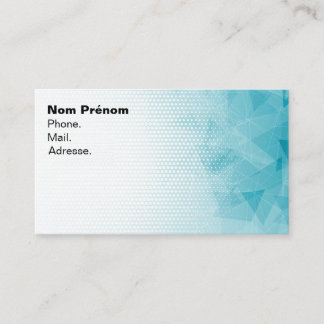 Carte de visite simple et efficace visitkort