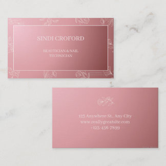 carte de visite visitkort