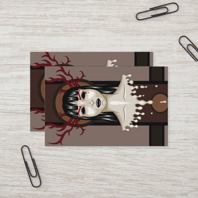 Carte de visite visitkort (Fram/Back In Situ)