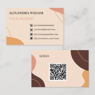 Carte de visite visitkort