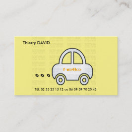 CARTE DE VISITE VOITURE VISITKORT