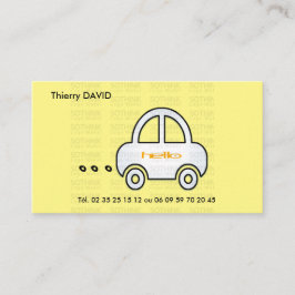 CARTE DE VISITE VOITURE VISITKORT