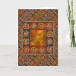 Carte de vœux Afghan Helgkort