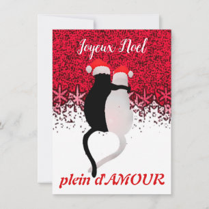 Carte de voeux KÄRLEK pour Noël