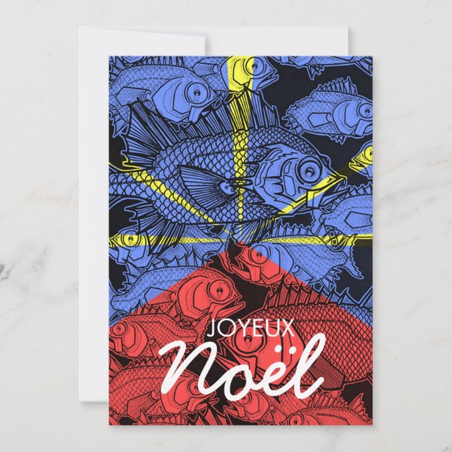 Carte de voeux pour Noël Julkort (Framsida)