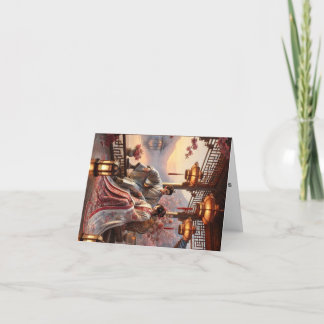 Carte de vœux prénom féminin chinois Jing. Helgkort