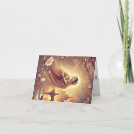 Carte de vœux prénom féminin chinois Li-Na Helgkort