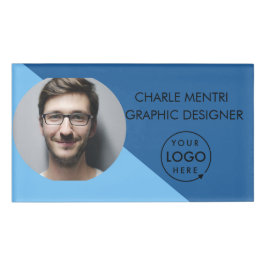 Carte d'identité moderne  QR minimaliste