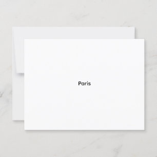 Carte d'request de mariage élégante et personna vykort