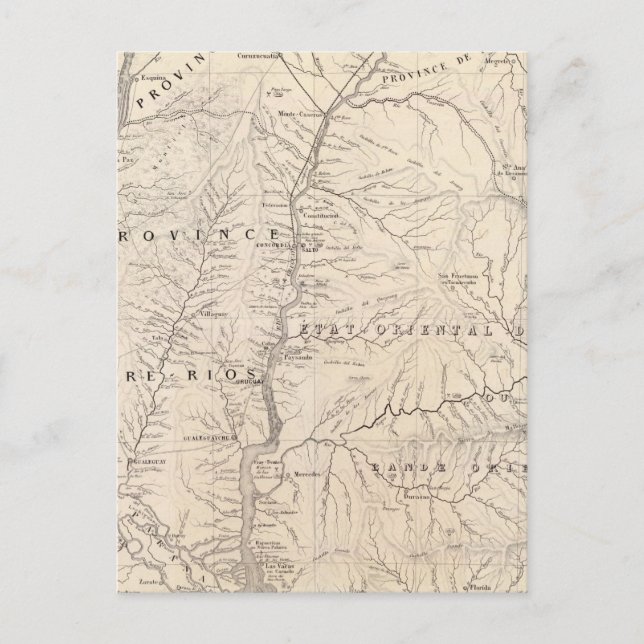 Carte, Entre Rios, Santa Fe, Soundtrack Vykort (Framsida)