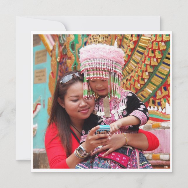 Carte Fête des Mères Thaïlande (Framsida)