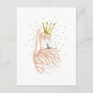 Carte flamant ro vykort