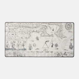 Carte Française Canada (Québec) par Chamblank 1612