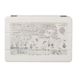 Carte Française Canada (Québec) par Chamblank 1612 iPad Mini Skydd