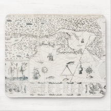 Carte Française Canada (Québec) par Chamblank 1612