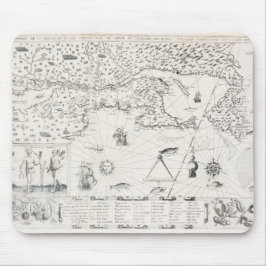 Carte Française Canada (Québec) par Chamblank 1612 Musmatta