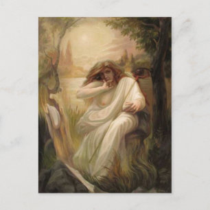 Carte illusion Visage 3 Vykort