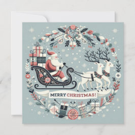 Carte, Invitation de Noël Inbjudningar