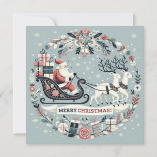 Carte, Invitation de Noël Inbjudningar