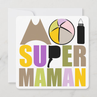 Carte "Logo Nature" - Moi Super Maman