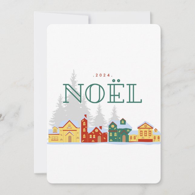 Carte NOEL 2024 Inbjudningar (Framsida)