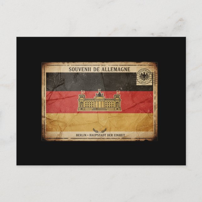 carte postal Allemagne Vykort (Framsida)