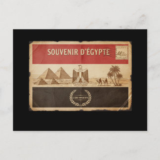 carte postal D'Egypte Helg Vykort